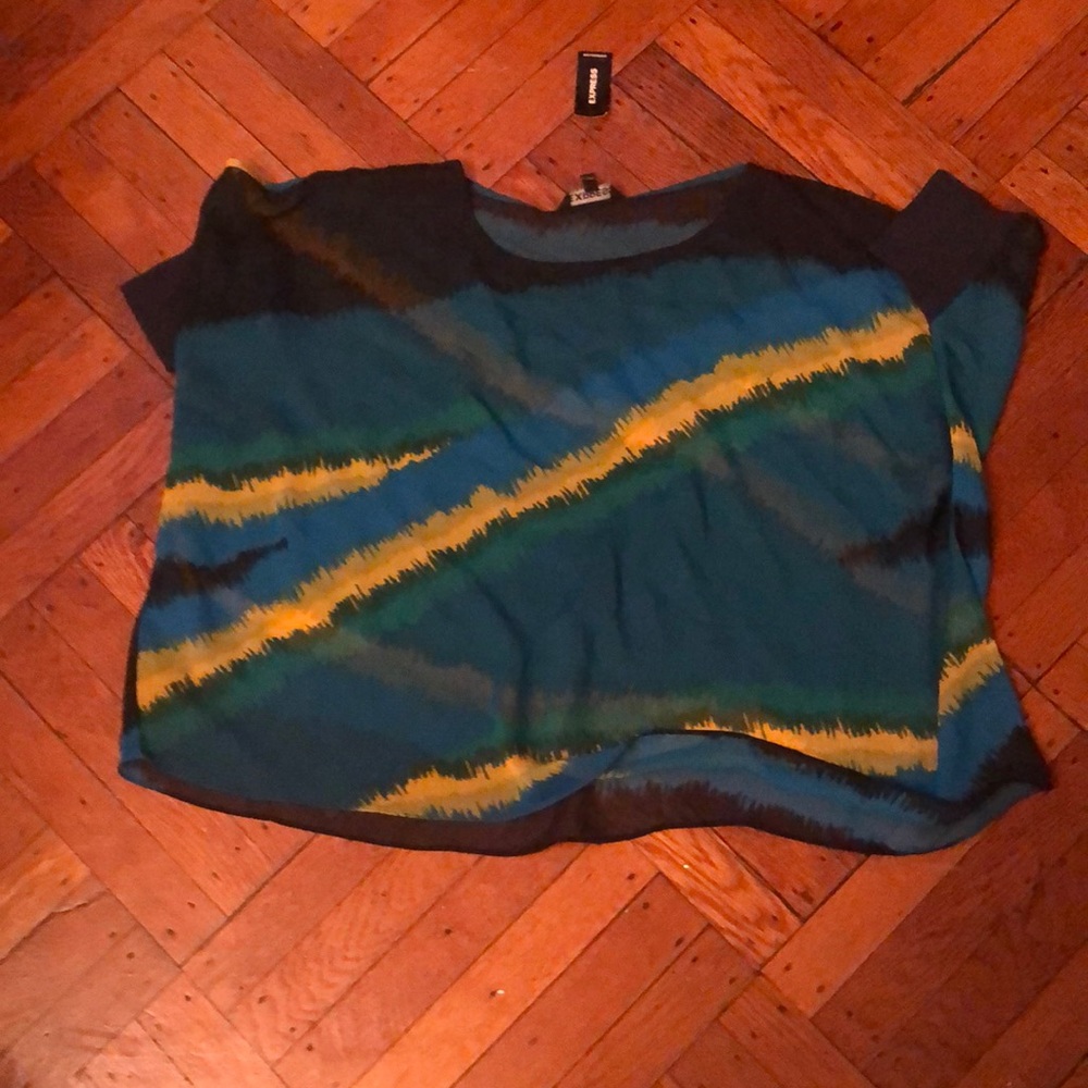 Brand new express flowing shirt